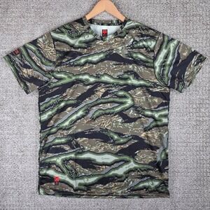 ORIGIN FX Field Explorer Tetraloc Lyte Camo Mens XL Short Sleeve Shirt USA Made